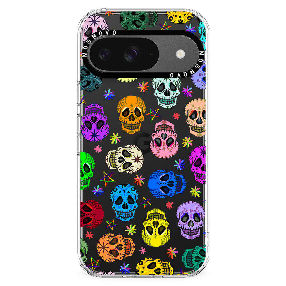 Sugar Skull Phone Case - Google Pixel 9 Case