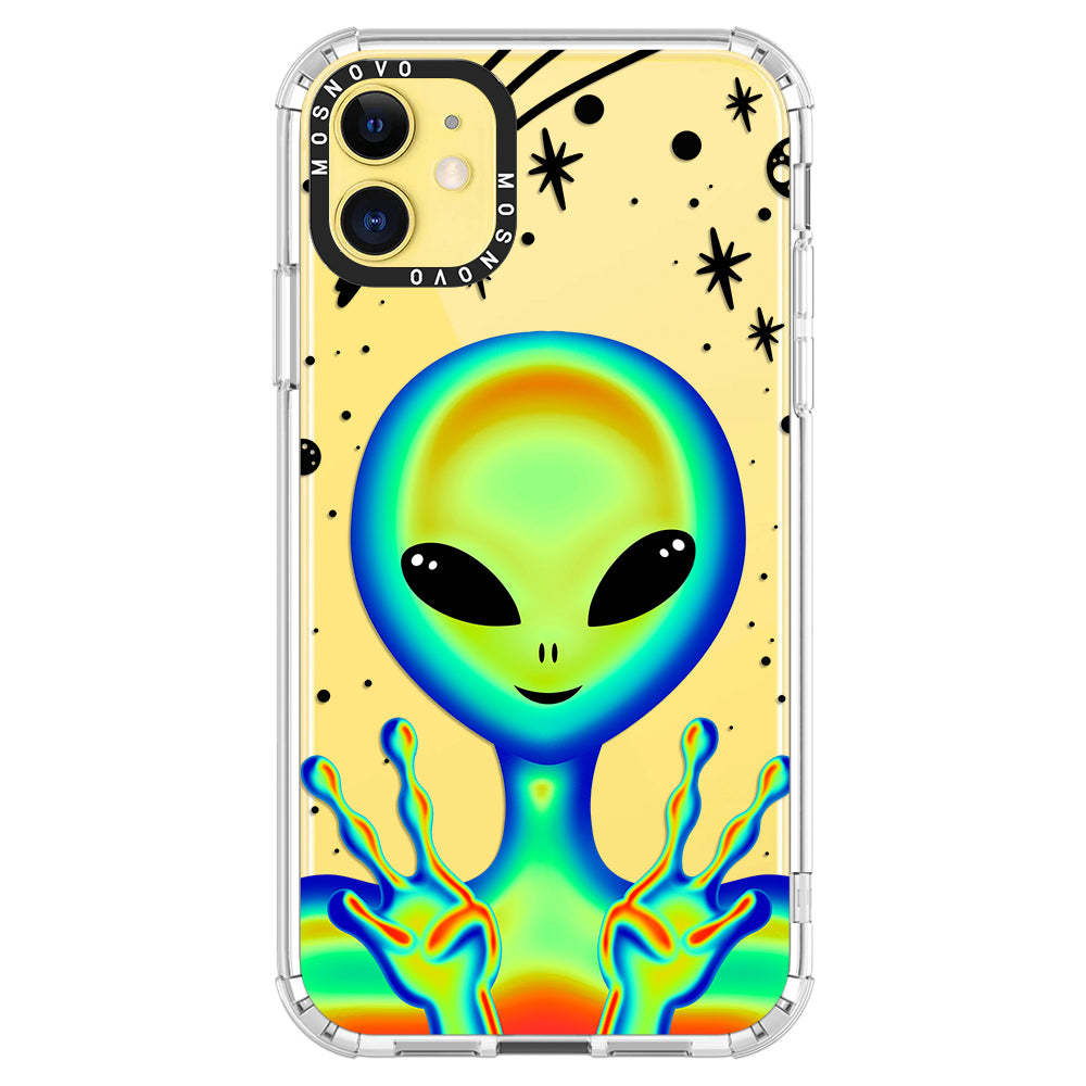 Alien Piece Phone Case - iPhone 11 Case