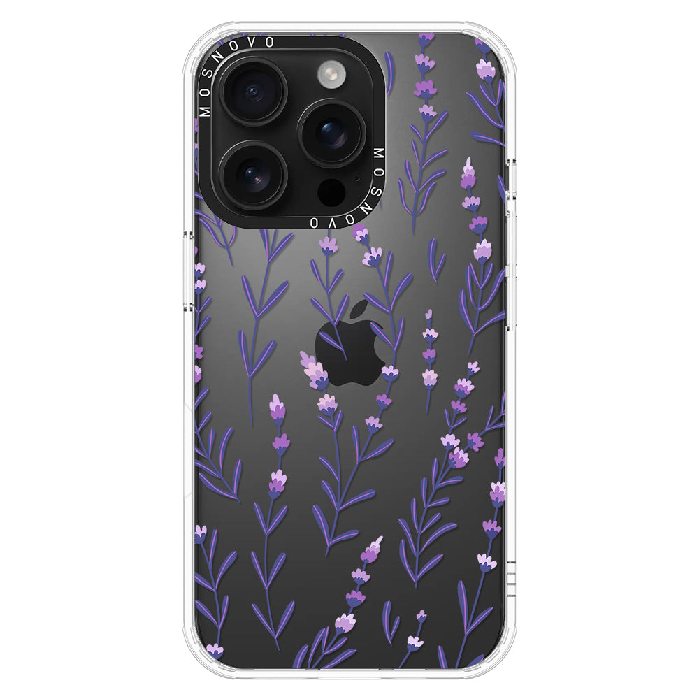 Little Lavender Phone Case - iPhone 16 Pro Case Clear