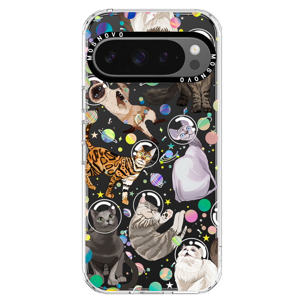 Space Cat Phone Case - Google Pixel 9 Pro Case