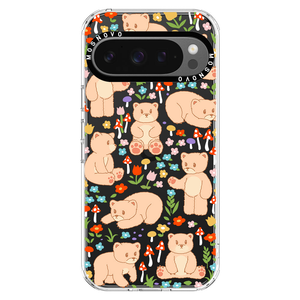 Cute Bear Phone Case - Google Pixel 9 Pro Case