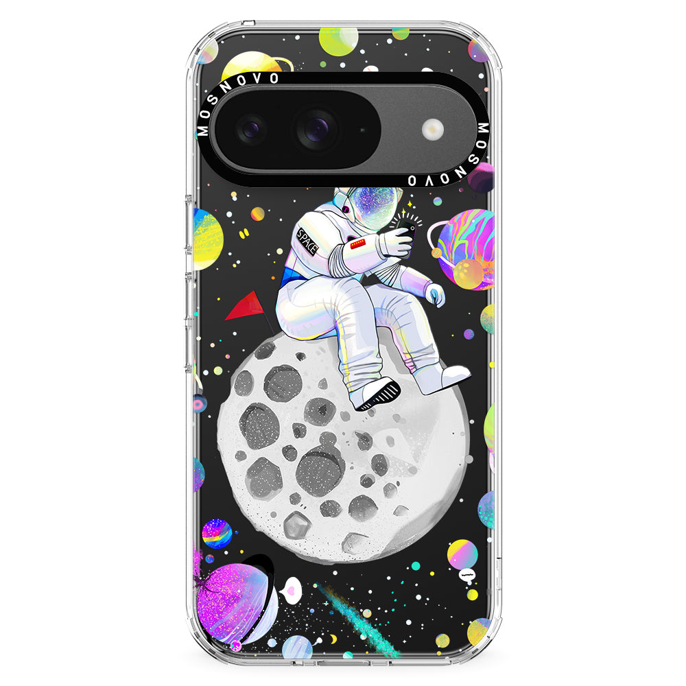 Astronaut Selfie Phone Case - Google Pixel 9 Case