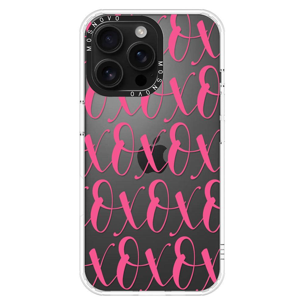 XOXO Phone Case - iPhone 16 Pro Max Case - MOSNOVO