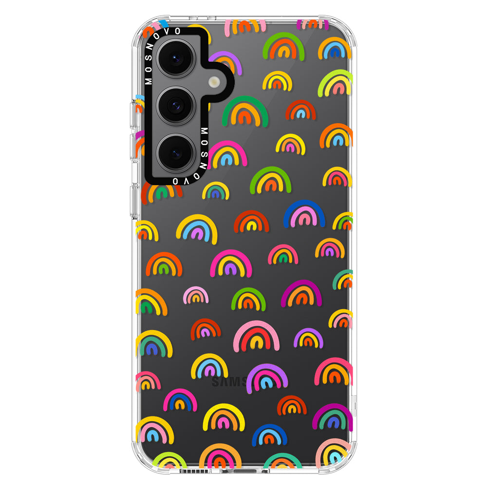 Cute Rainbow Phone Case - Samsung Galaxy S24 FE Case - MOSNOVO