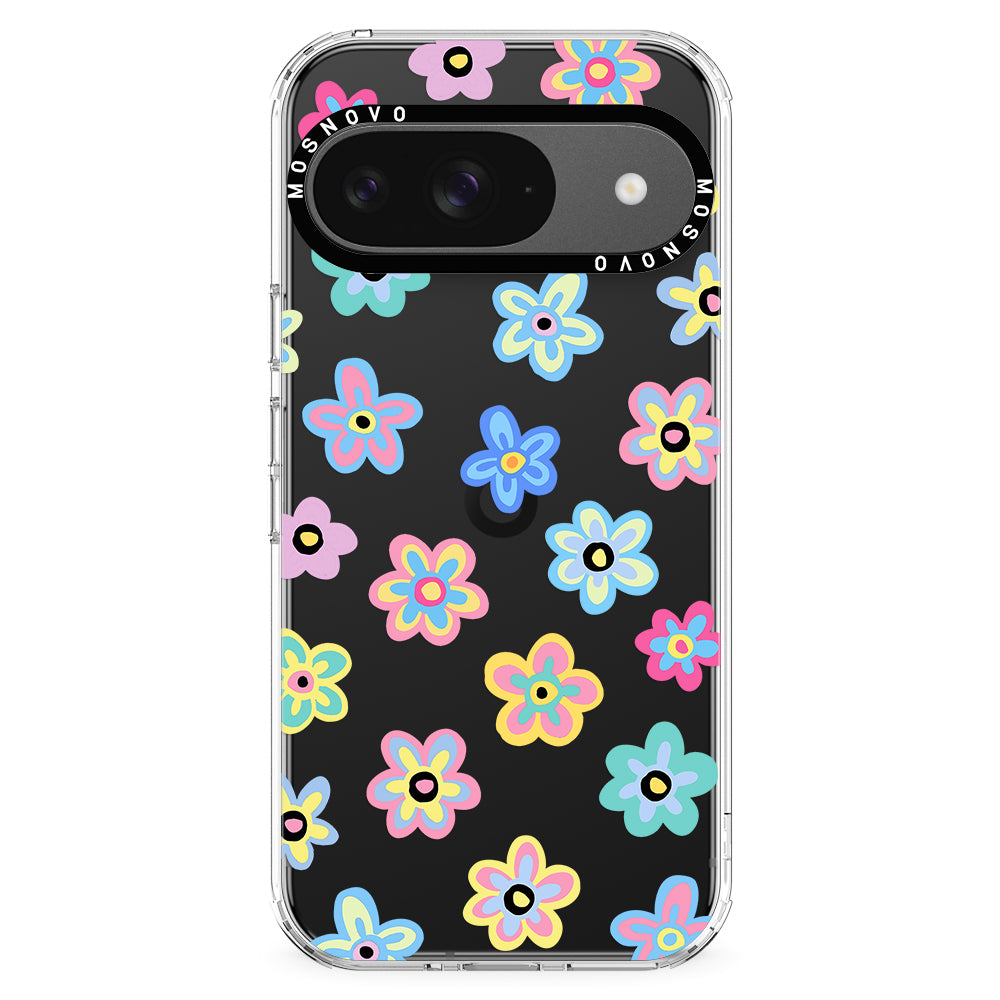 Groovy Flower Phone Case - Google Pixel 9 Case