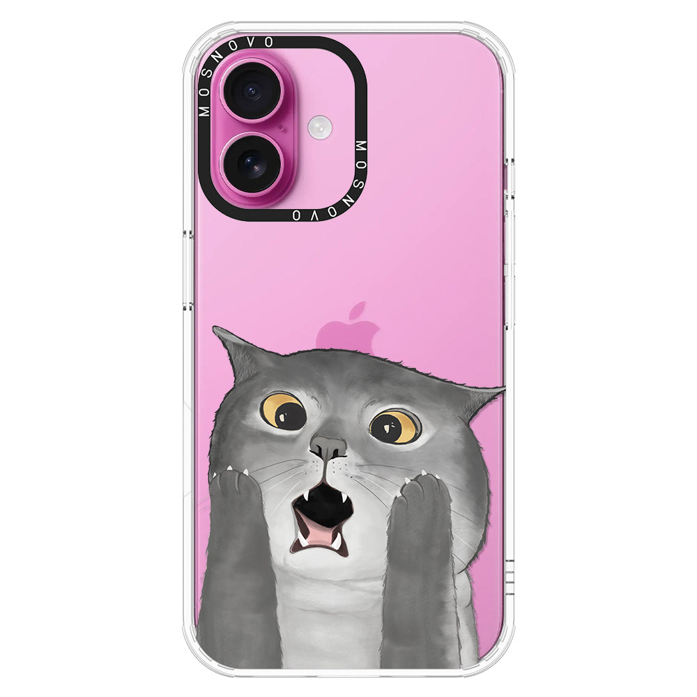 OMG Cat Phone Case - iPhone 16 Case - MOSNOVO