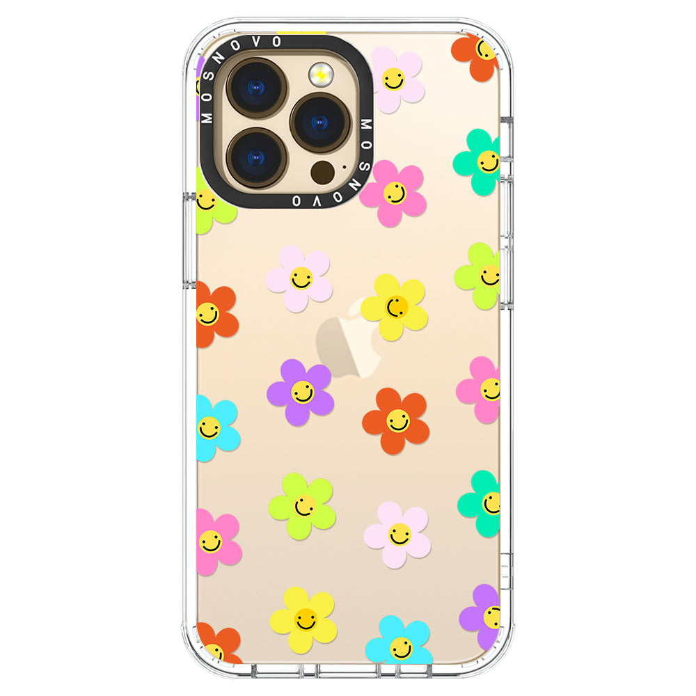 Smile Floral Phone Case - iPhone 14 Pro Case