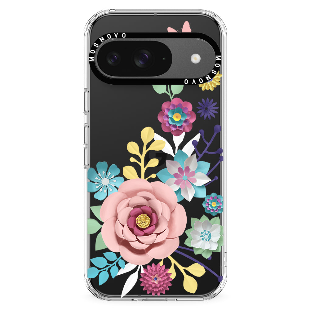 3D Floral Phone Case - Google Pixel 9 Case