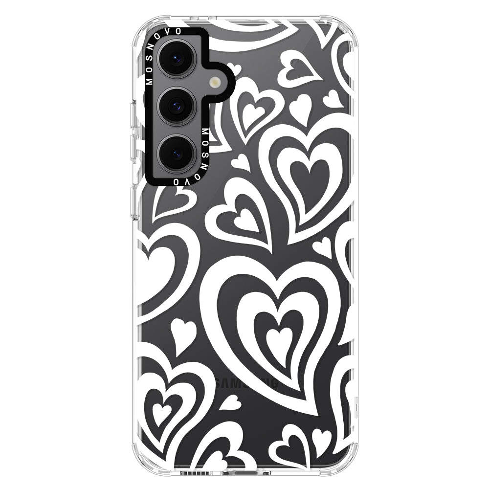 Twist Heart Phone Case - Samsung Galaxy S24 FE Case - MOSNOVO