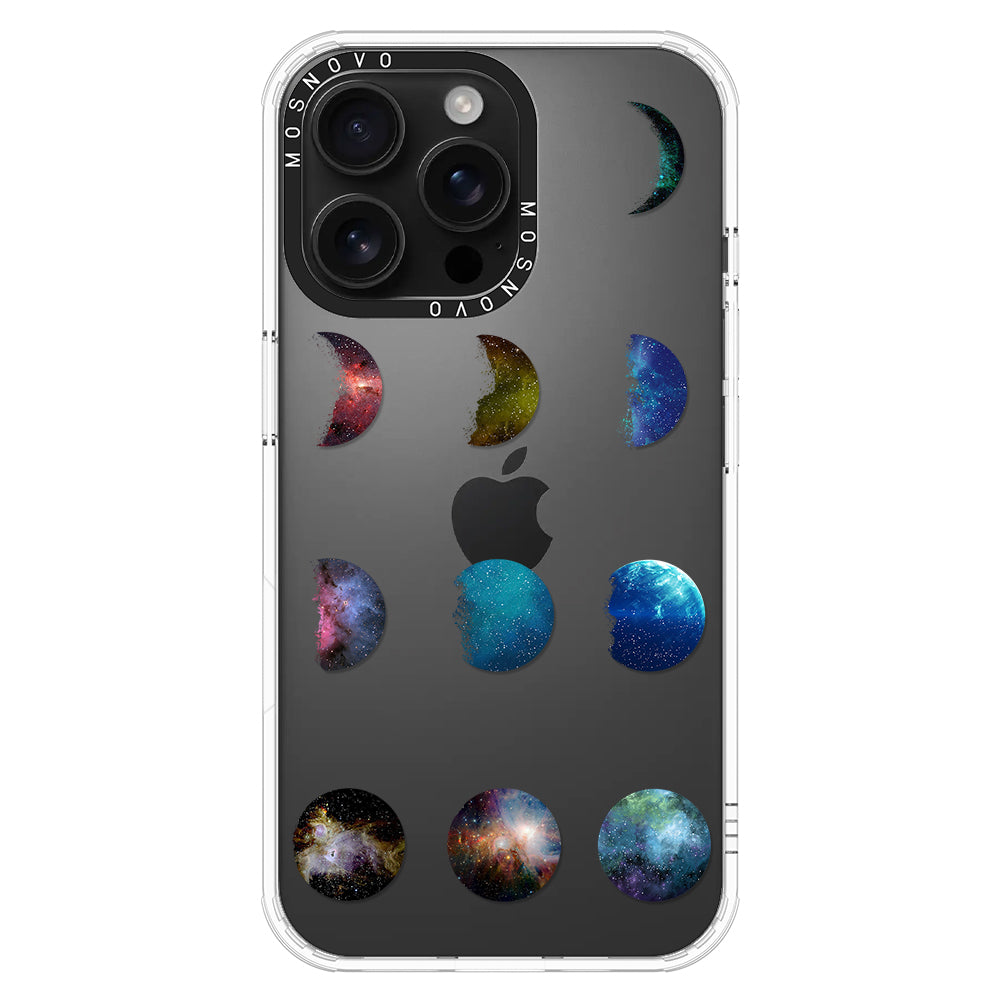 Moon Phase Phone Case - iPhone 16 Pro Max Case - MOSNOVO