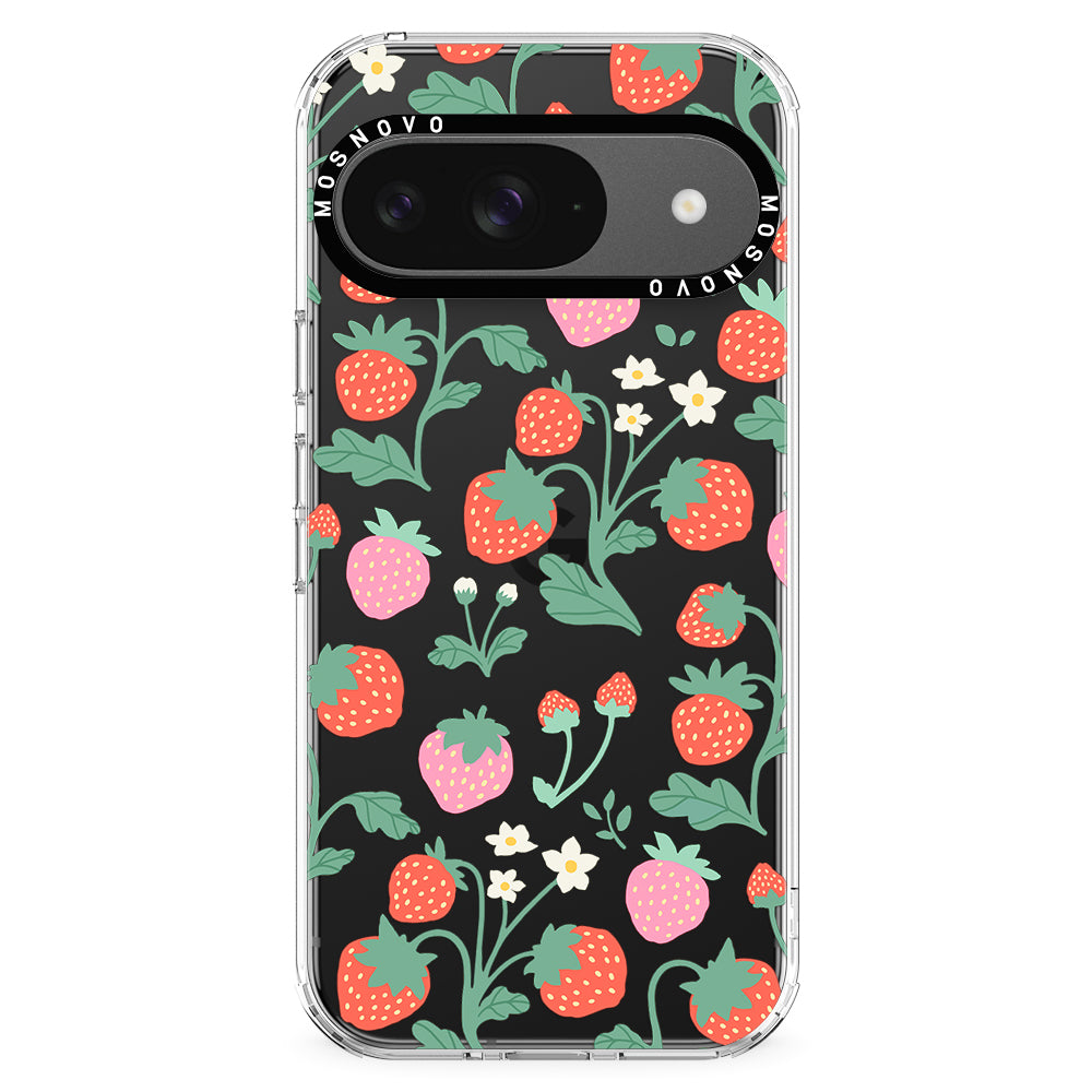 Strawberry Garden Phone Case - Google Pixel 9 Case