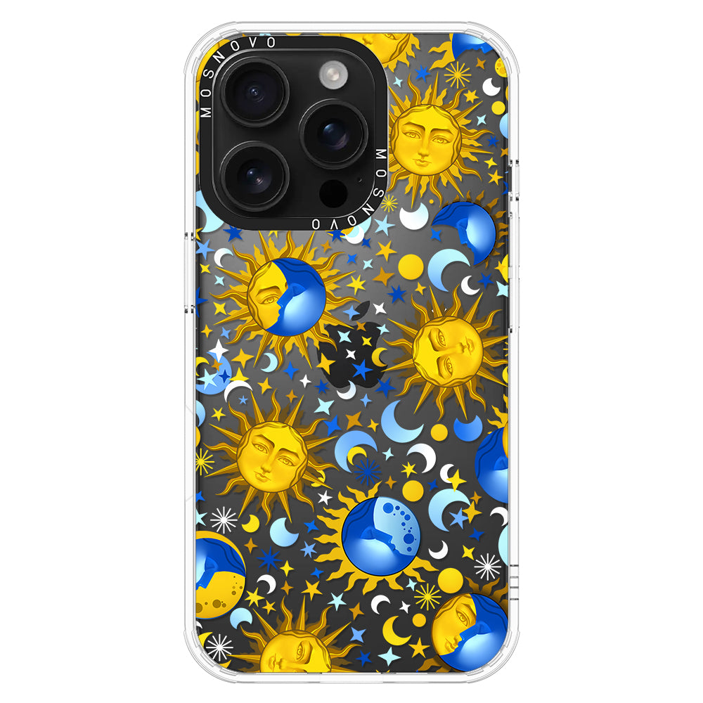 Sun and Moon Phone Case - iPhone 16 Pro Case - MOSNOVO