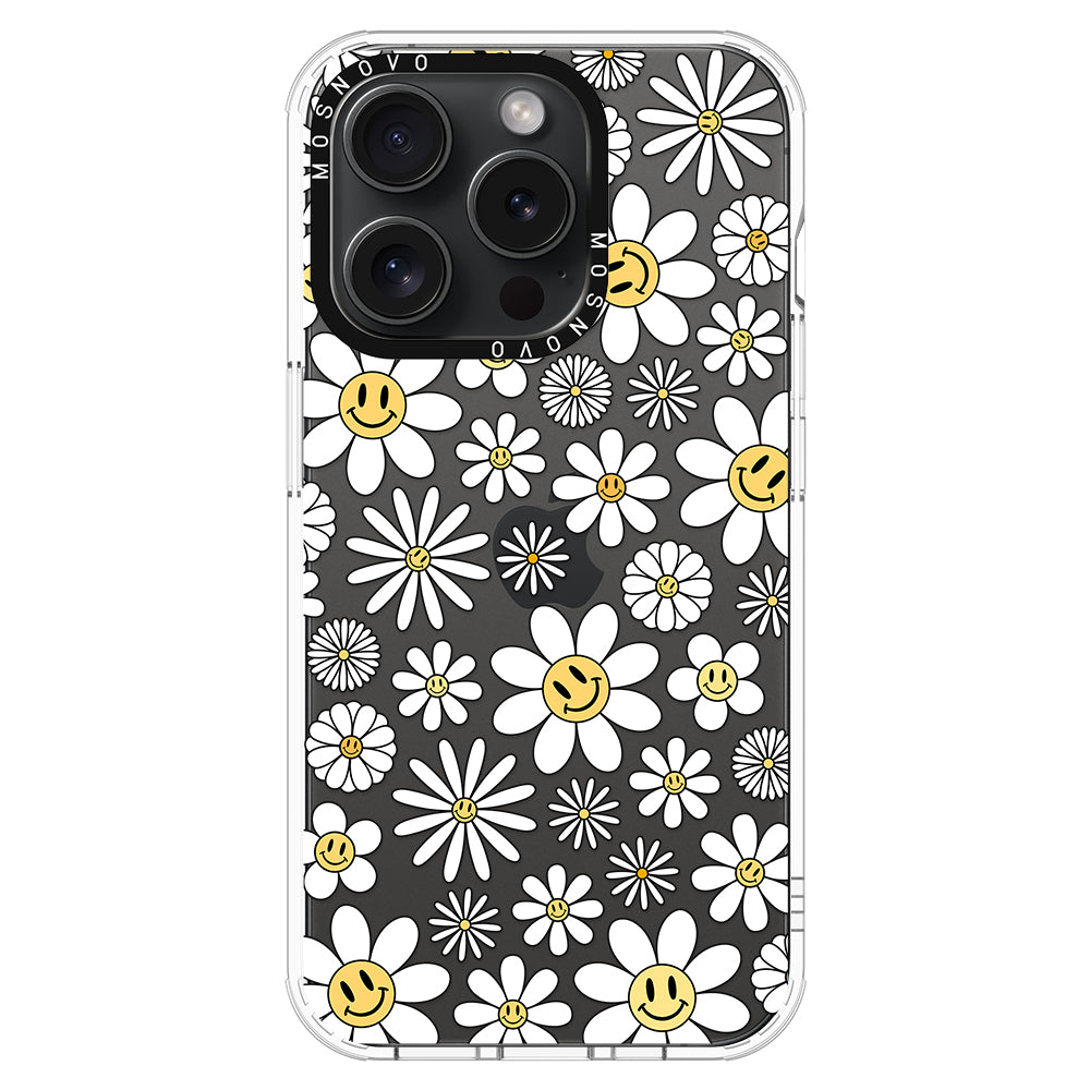 Happy Daisy Blooms Phone Case - iPhone 15 Pro Case