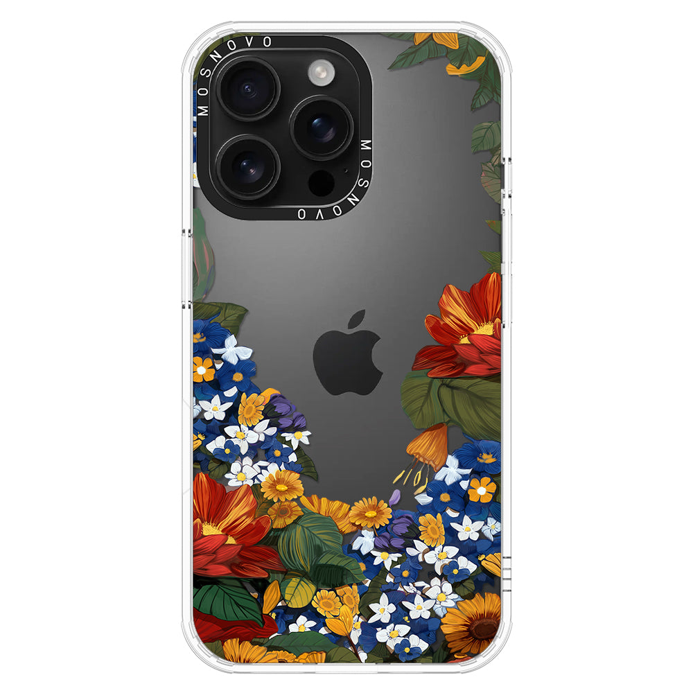 Summer Garden Phone Case - iPhone 16 Pro Max Case - MOSNOVO