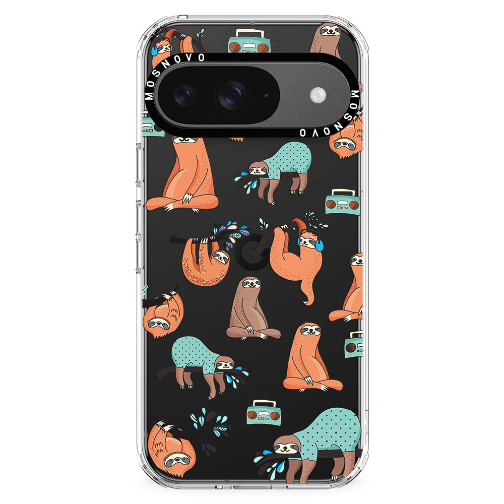 Musical Sloth Phone Case - Google Pixel 9 Case