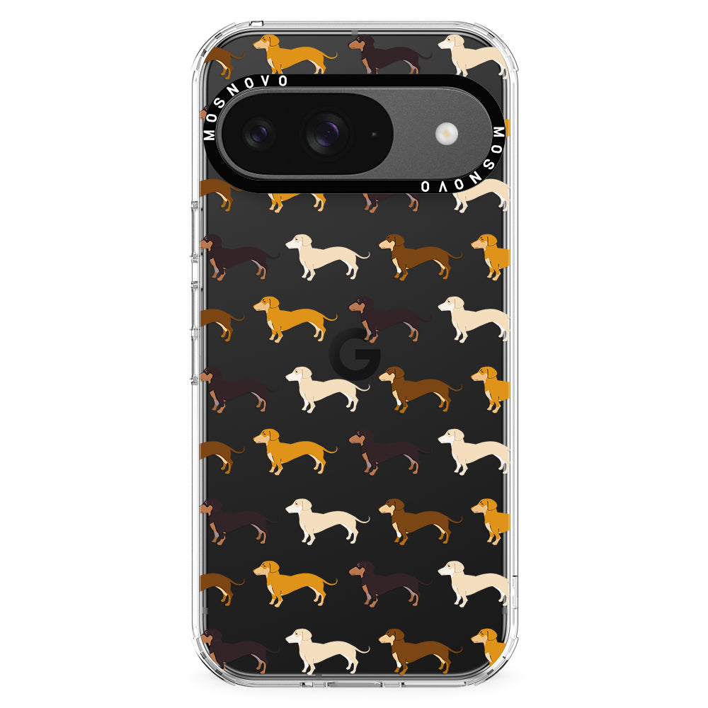 Cute Dachshund Phone Case - Google Pixel 9 Case