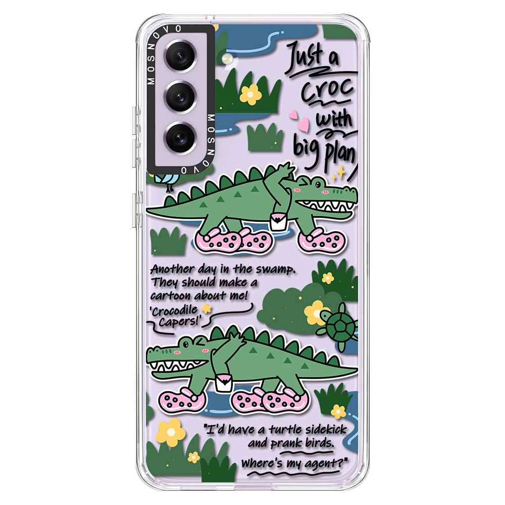 Croc with Big Plan Phone Case - Samsung Galaxy S21 FE Case