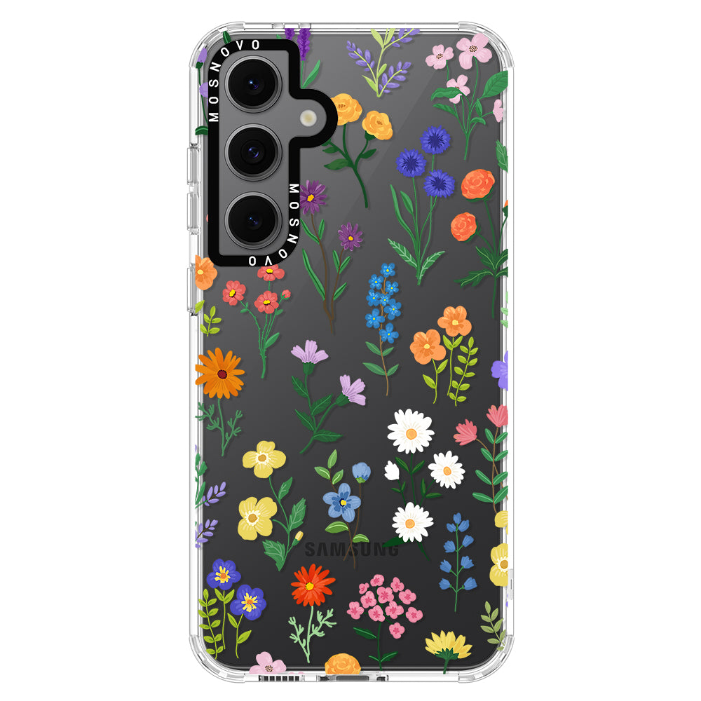 Botanical Floral Phone Case - Samsung Galaxy S24 FE Case - MOSNOVO