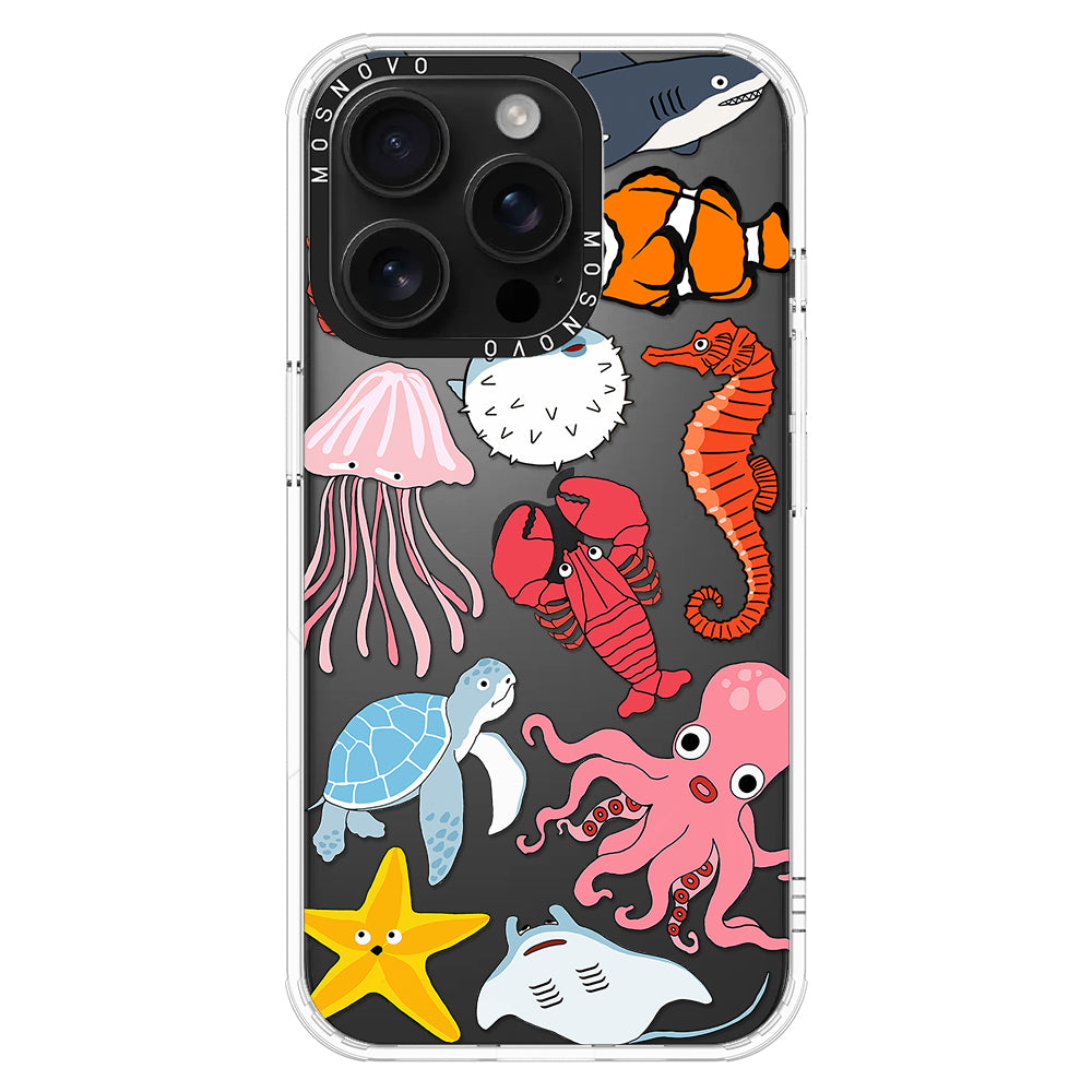 Sea World Phone Case - iPhone 16 Pro Case - MOSNOVO