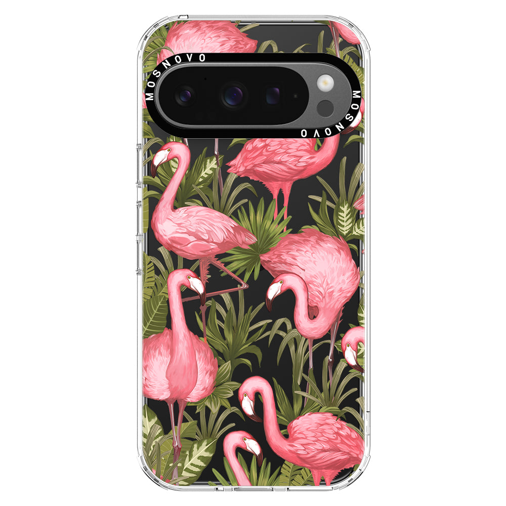 Flamingo Art Phone Case - Google Pixel 9 Pro Case