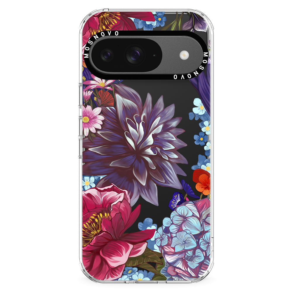 Lilac Floral Phone Case - Google Pixel 9 Case