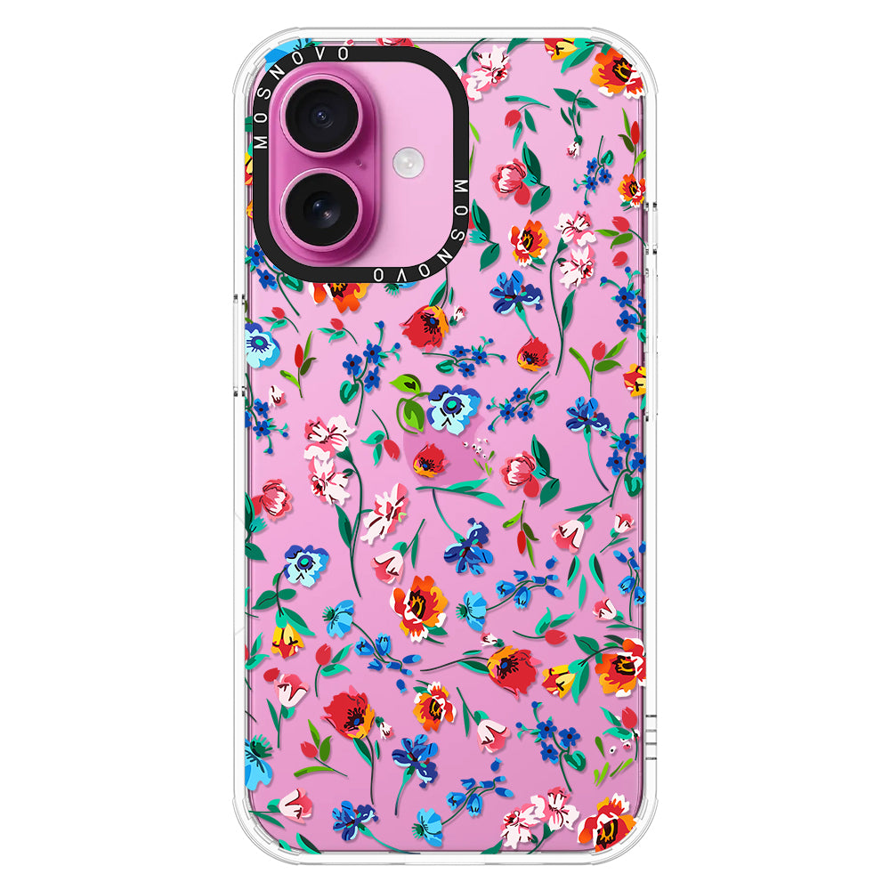 Little Wild Flower Phone Case - iPhone 16 Case - MOSNOVO