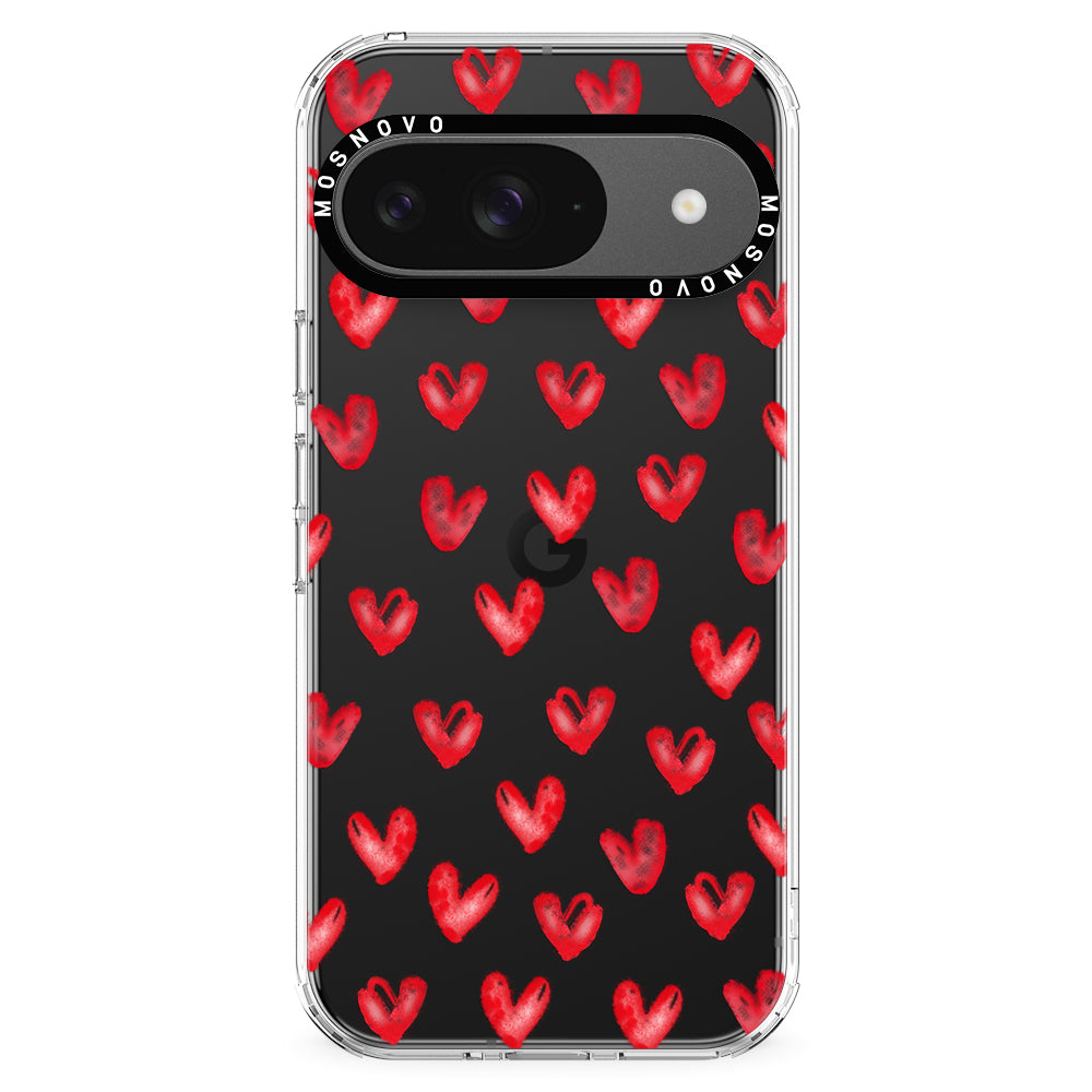 Cute Little Heart Phone Case - Google Pixel 9 Case