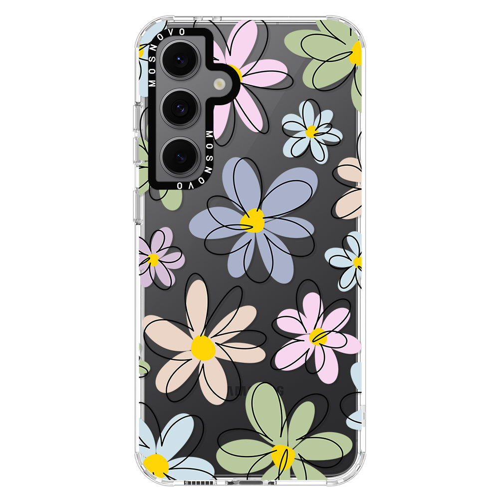 Linear Blooms Phone Case - Samsung Galaxy S24 FE Case