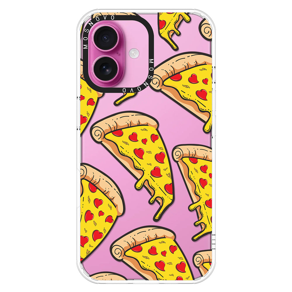 Pizza Phone Case - iPhone 16 Plus Case - MOSNOVO