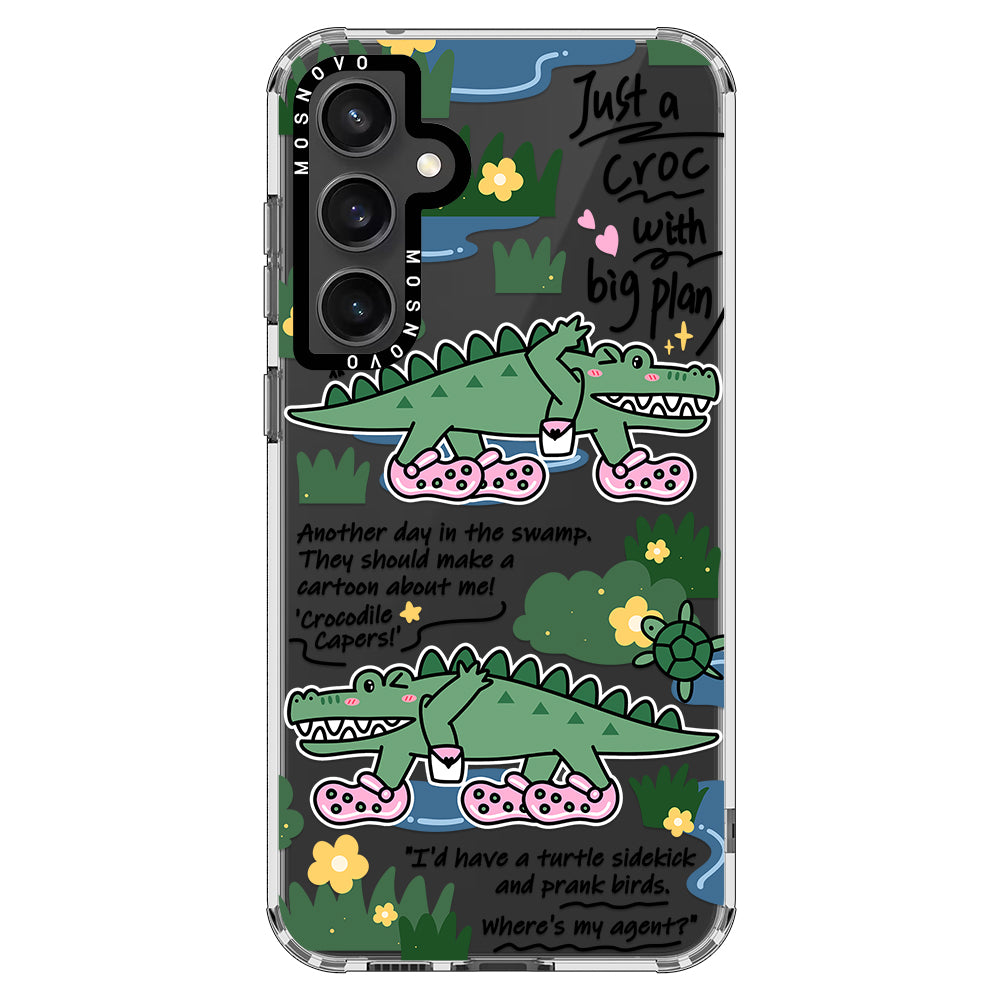 Croc with Big Plan Phone Case - Samsung Galaxy S23 FE Case