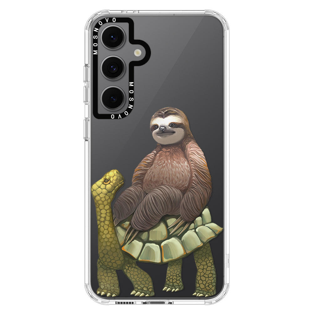 Sloth Turtle Phone Case - Samsung Galaxy S24 FE Case - MOSNOVO