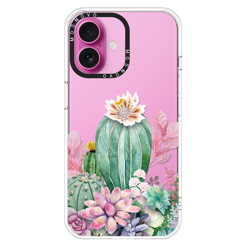 Cactaceae Phone Case - iPhone 16 Plus Case - MOSNOVO