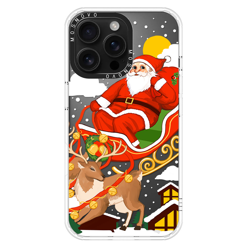 Santa Claus Phone Case - iPhone 16 Pro Max Case - MOSNOVO