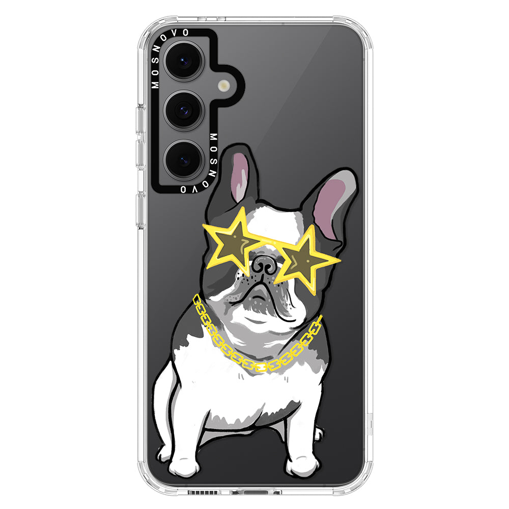 Cool French Bulldog Phone Case - Samsung Galaxy S24 FE Case - MOSNOVO