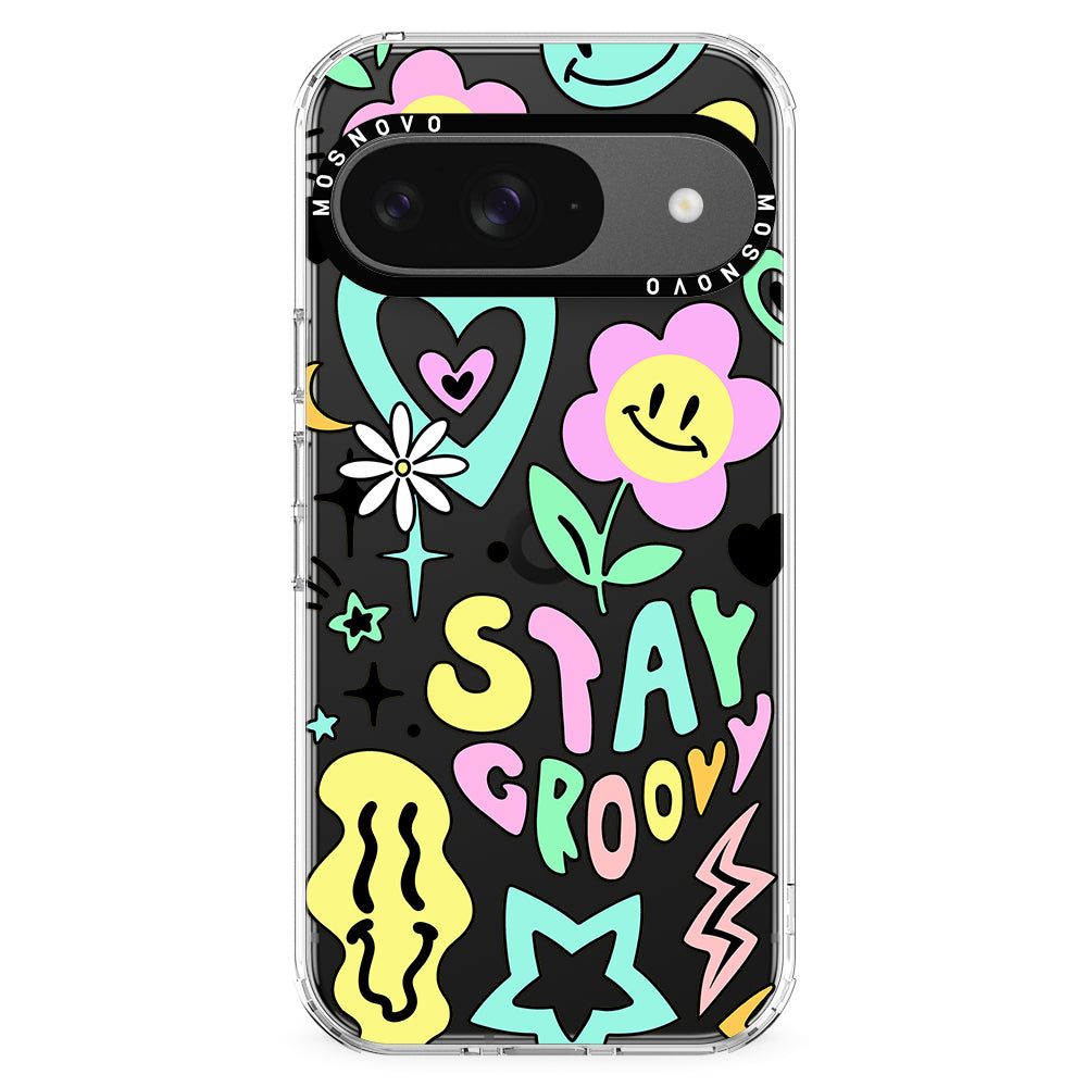 Stay Groovy Phone Case - Google Pixel 9 Case