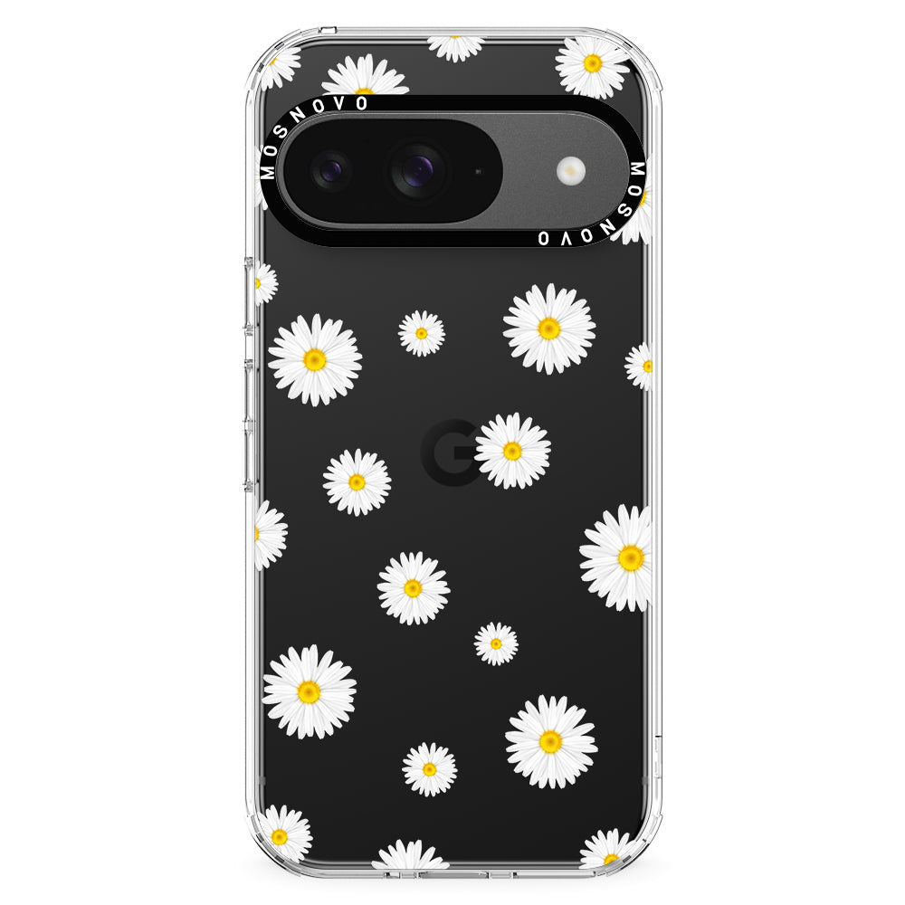 White Daisy Phone Case - Google Pixel 9 Case