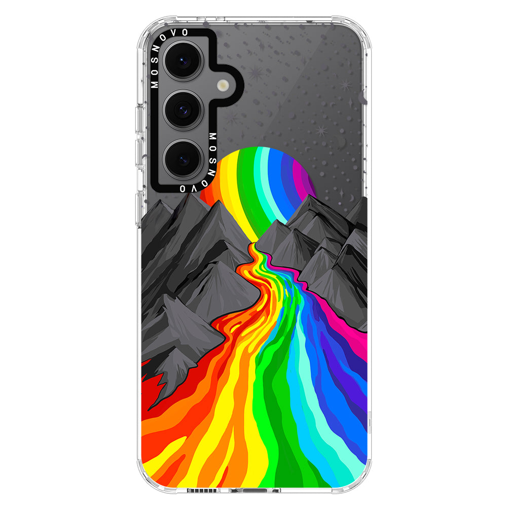 Rainbow Landscape Phone Case - Samsung Galaxy S24 FE Case - MOSNOVO