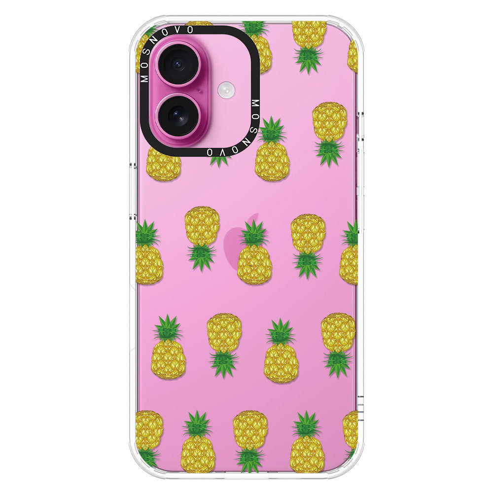 Cute Pineapples Phone Case - iPhone 16 Plus Case - MOSNOVO