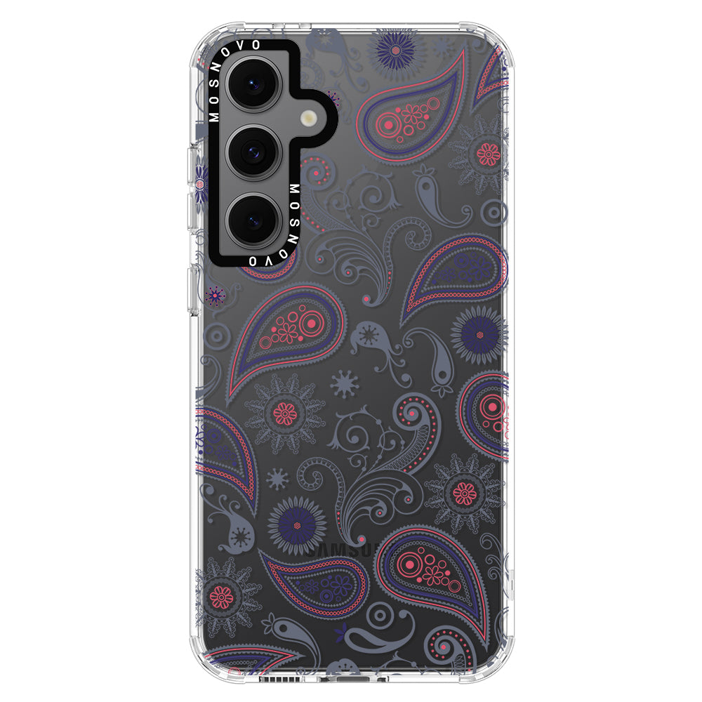 Paisley Phone Case - Samsung Galaxy S24 FE Case - MOSNOVO