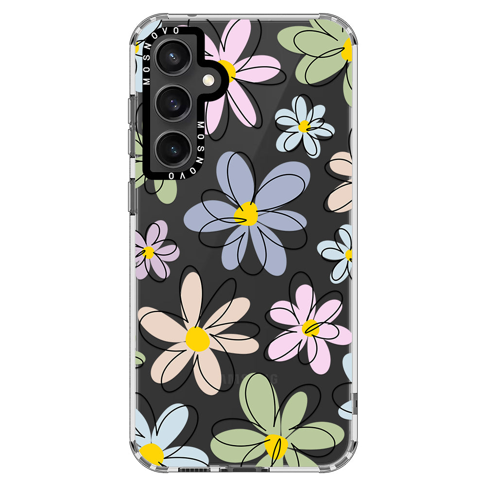 Linear Blooms Phone Case - Samsung Galaxy S23 FE Case