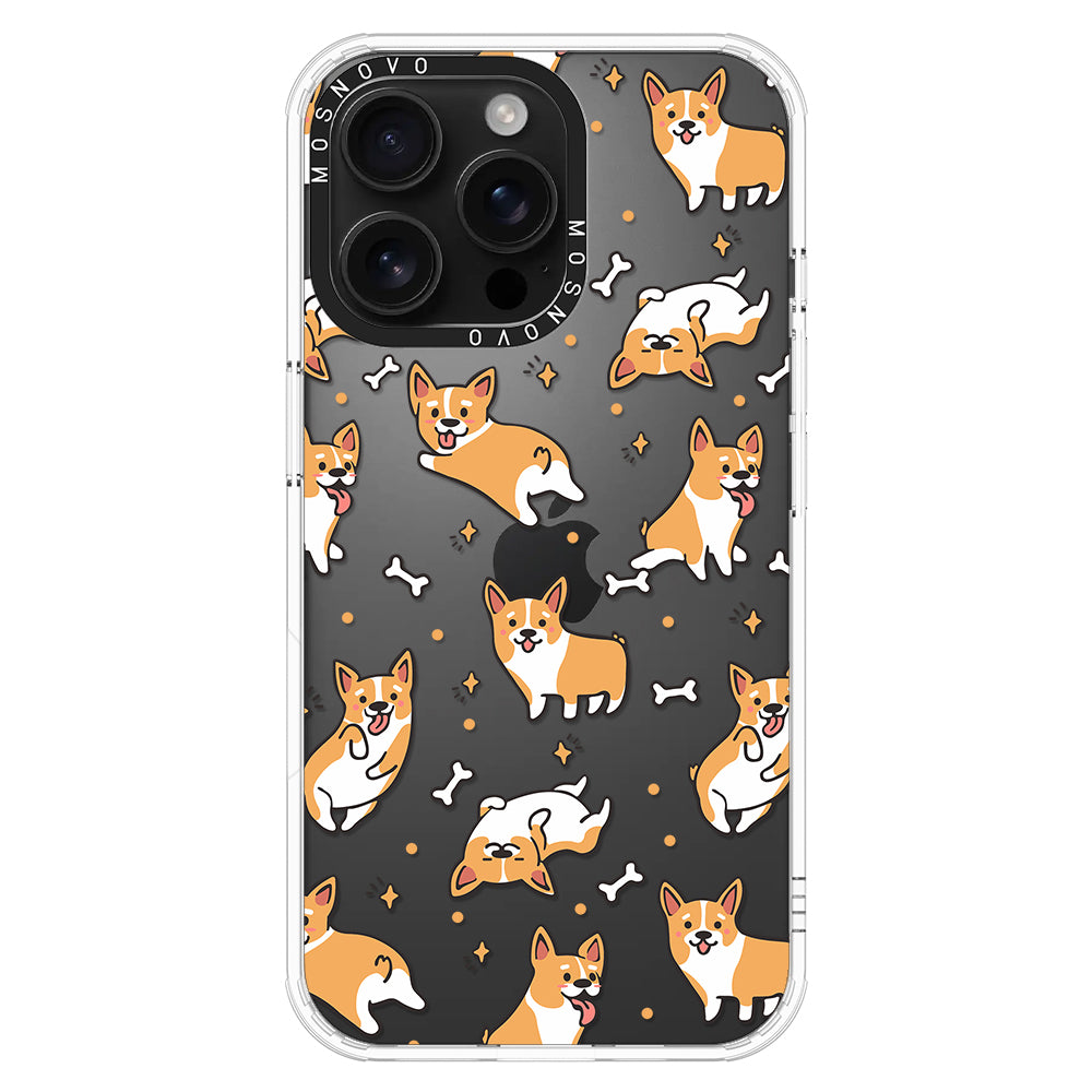 Corgi Phone Case - iPhone 16 Pro Max Case - MOSNOVO