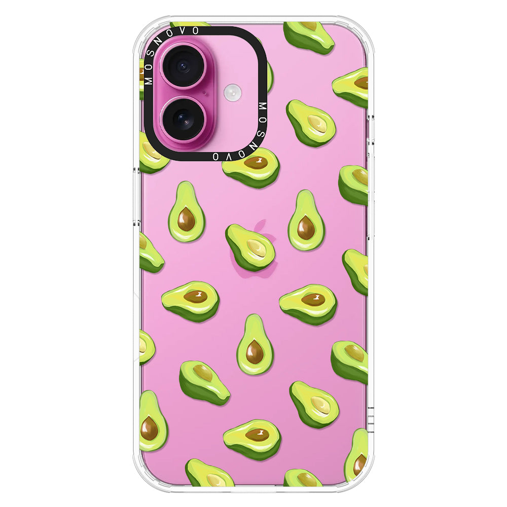 Fleshy Avocado Phone Case - iPhone 16 Plus Case - MOSNOVO