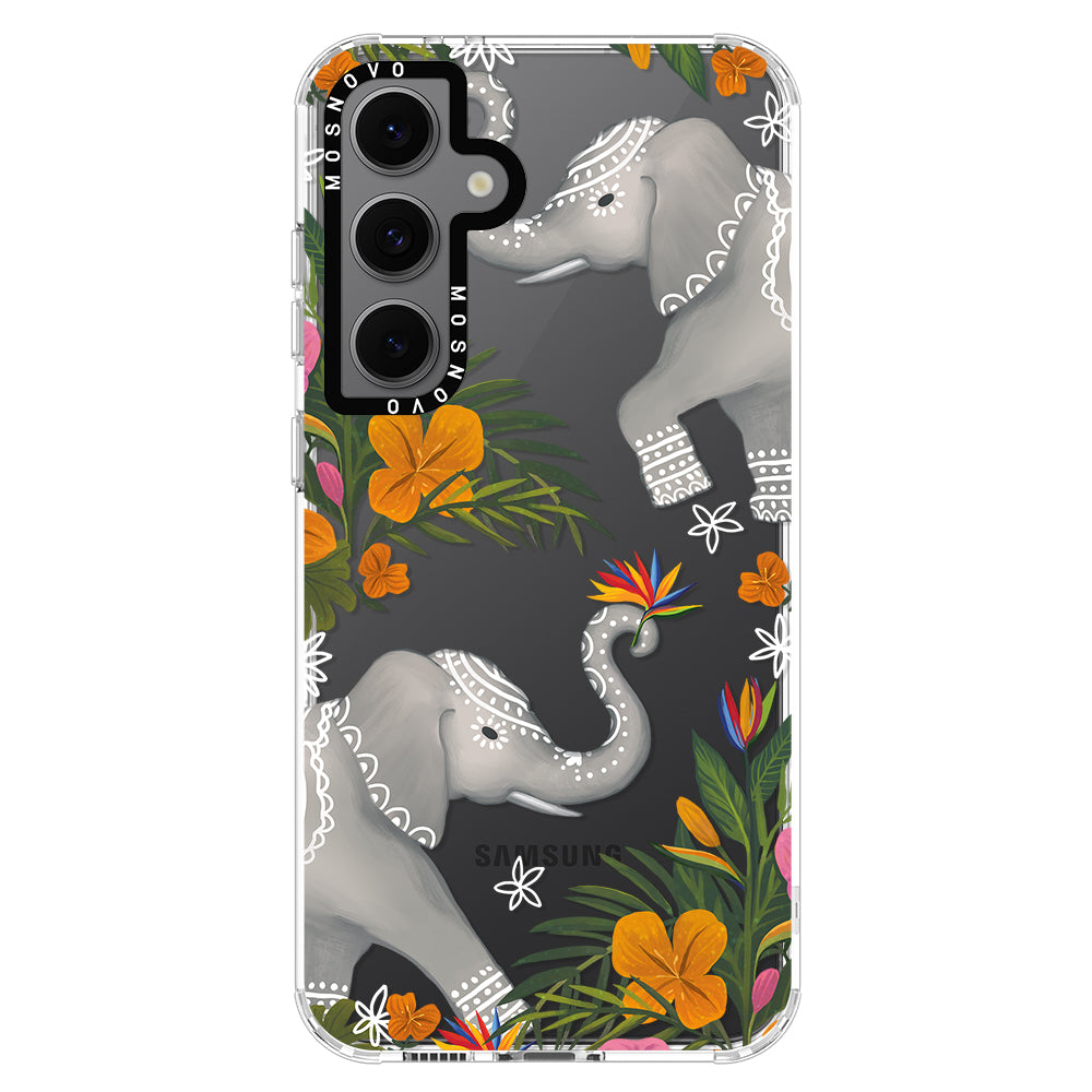 Elephant Phone Case - Samsung Galaxy S24 FE Case - MOSNOVO