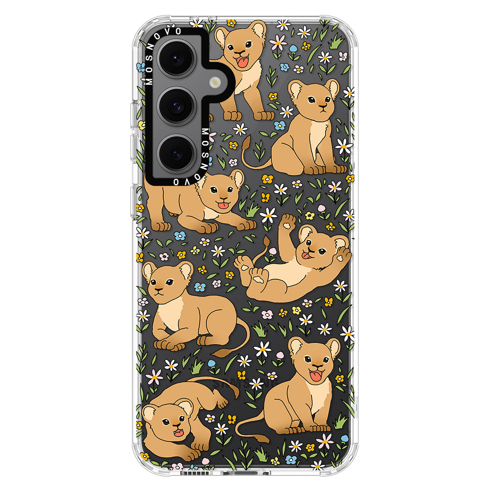 Cute Lion Phone Case - Samsung Galaxy S24 FE Case - MOSNOVO