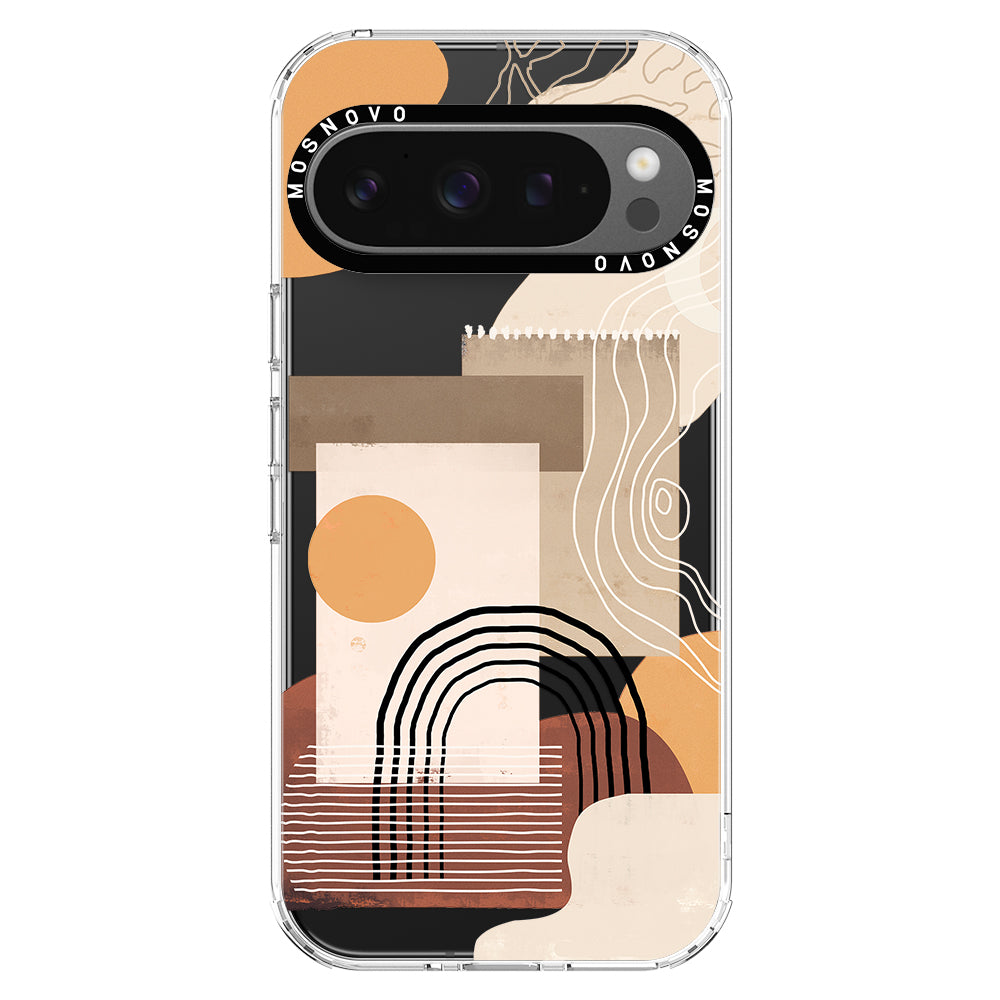 Minimalist Abstract Art Phone Case - Google Pixel 9 Pro XL Case