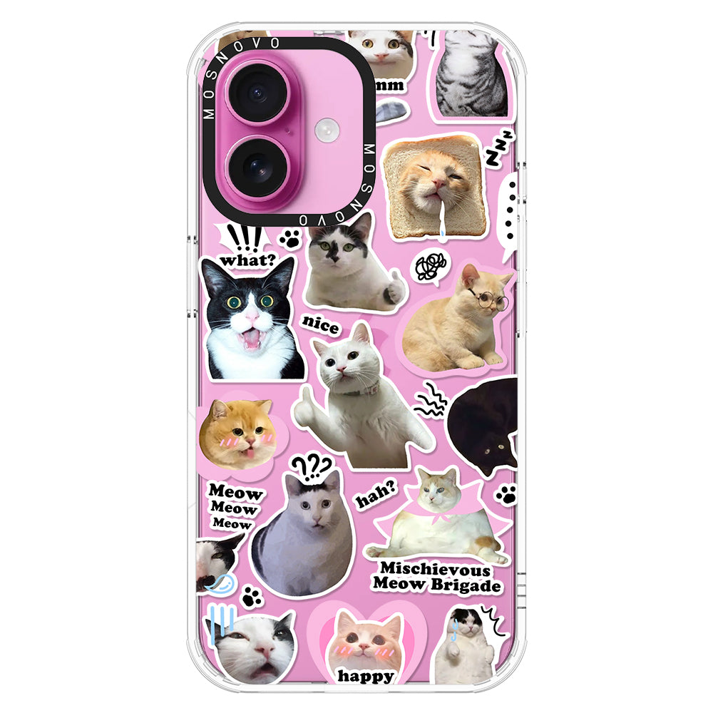 The Cat Brigade Phone Case - iPhone 16 Case