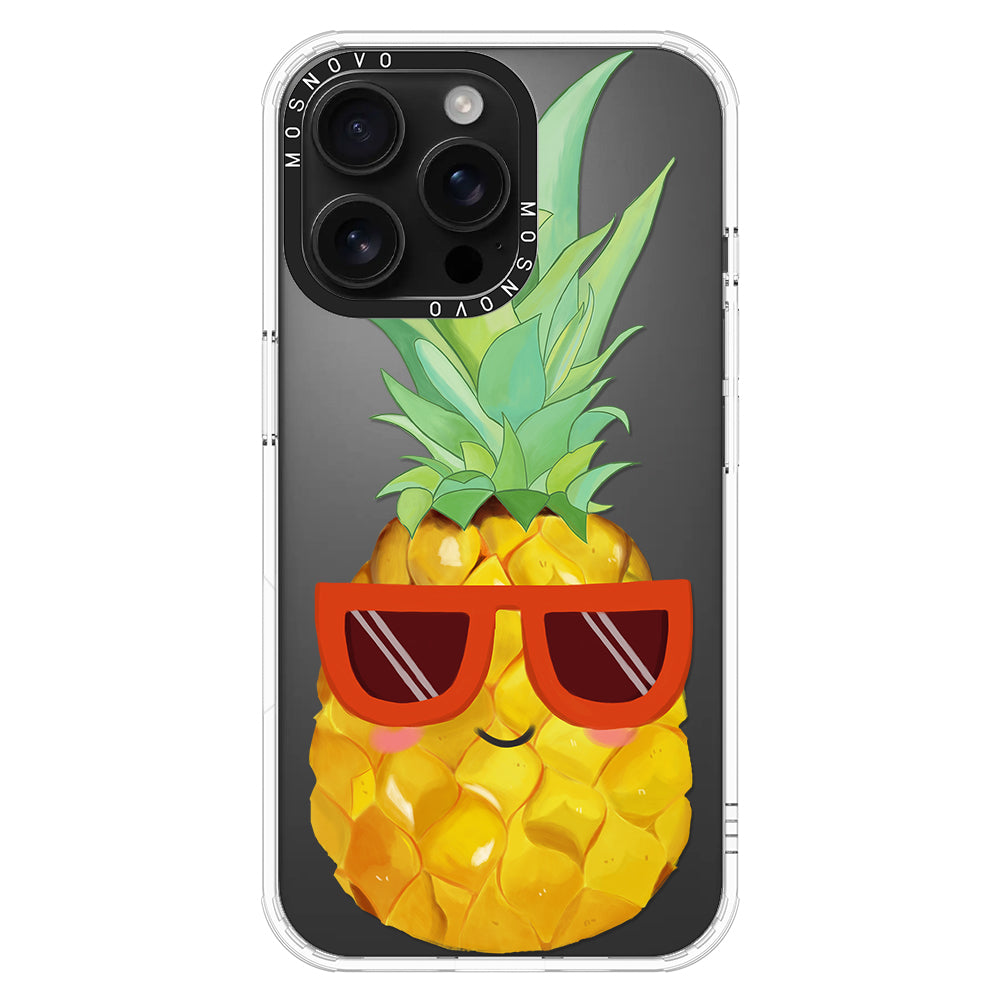 Cool Pineapple Phone Case - iPhone 16 Pro Max Case - MOSNOVO