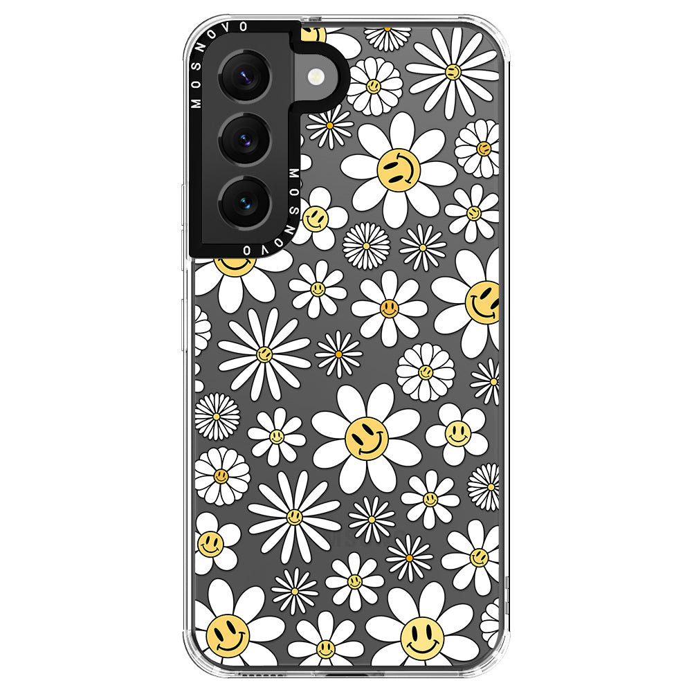 Happy Daisy Blooms Phone Case - Samsung Galaxy S22 Case