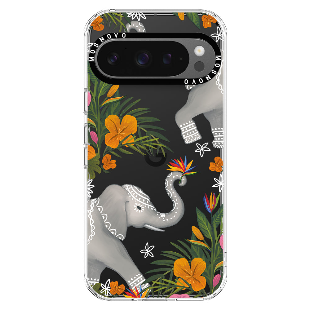 Tribal Elephant Phone Case - Google Pixel 9 Pro Case