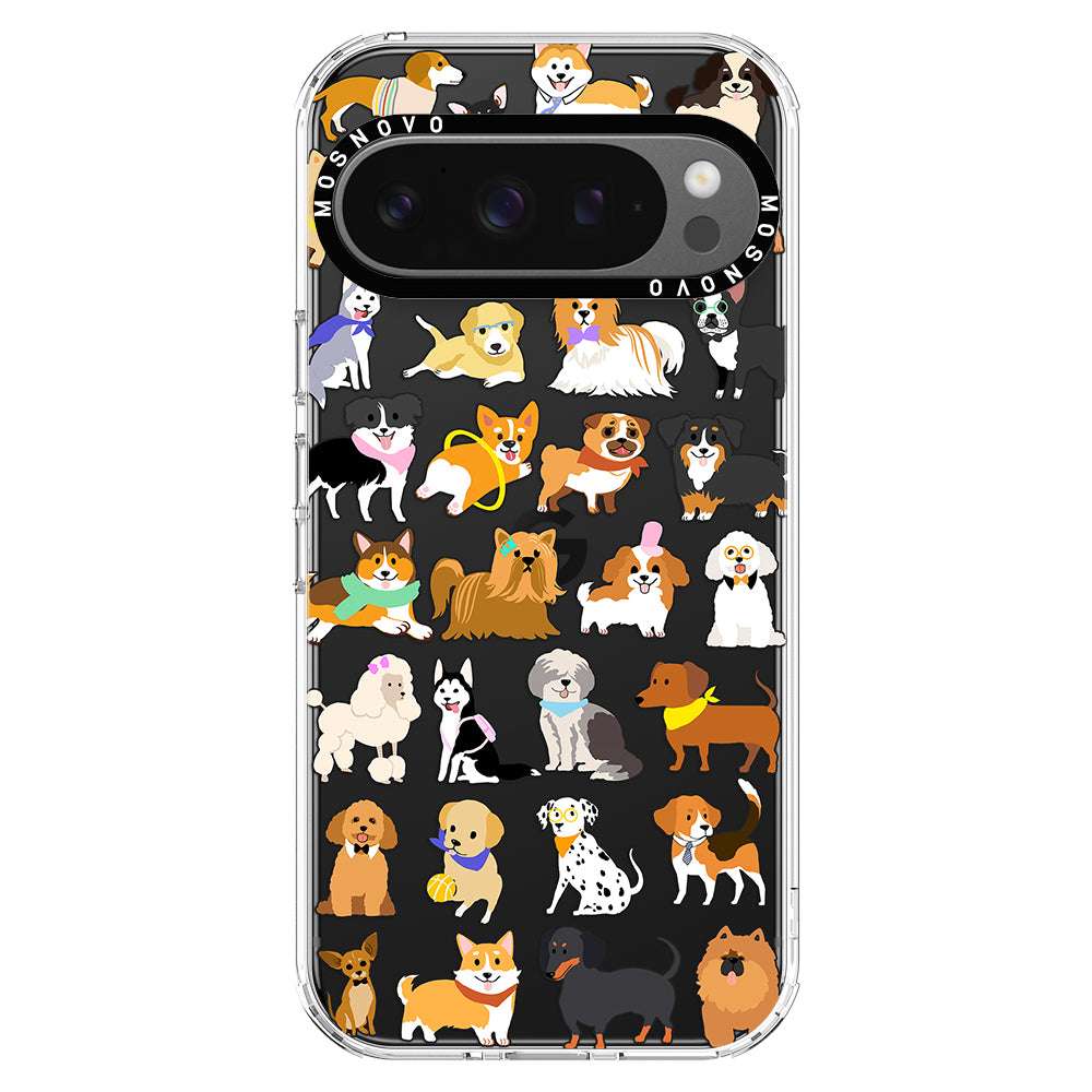 Cute Dogs Phone Case - Google Pixel 9 Pro Case